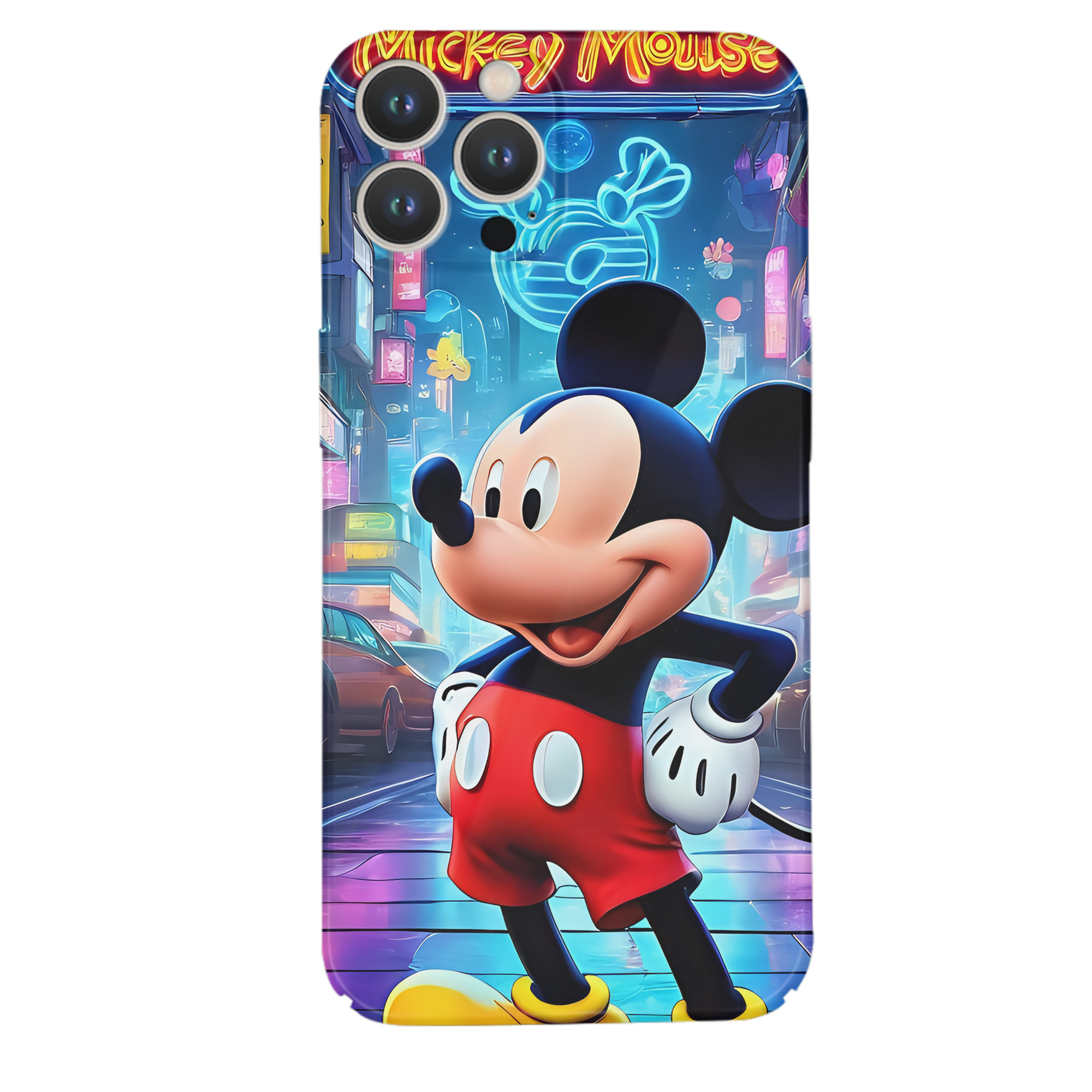 （画像用） ミッキーマウス Mickey Mouse 【iPhone 14シリーズ対応】ハードケース